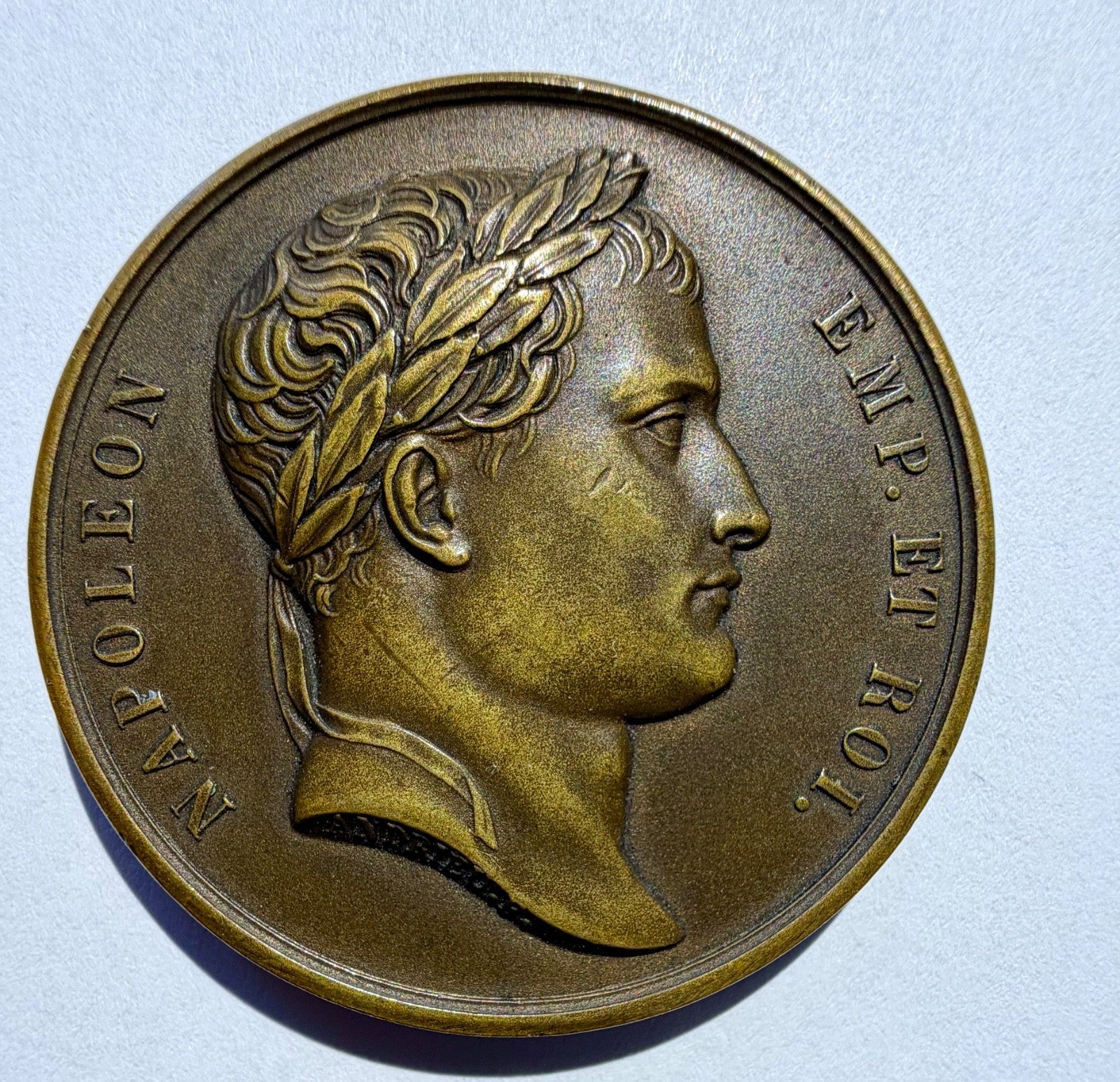Napoleon 1807 Battle of Friedland Bronze Medal - 40mm Monnaie de Paris Restrike