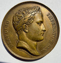 Napoleon I 1808 Stay in Toulouse Bronze Medal - 40mm Andrieu/Denon - Paris Mint